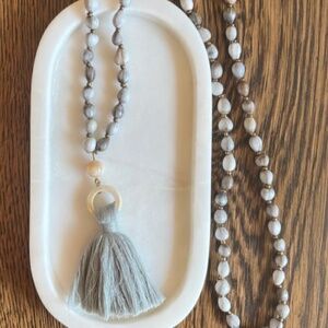 Noonday Tempest Buffalo Horn Necklace Handmade in Uganda